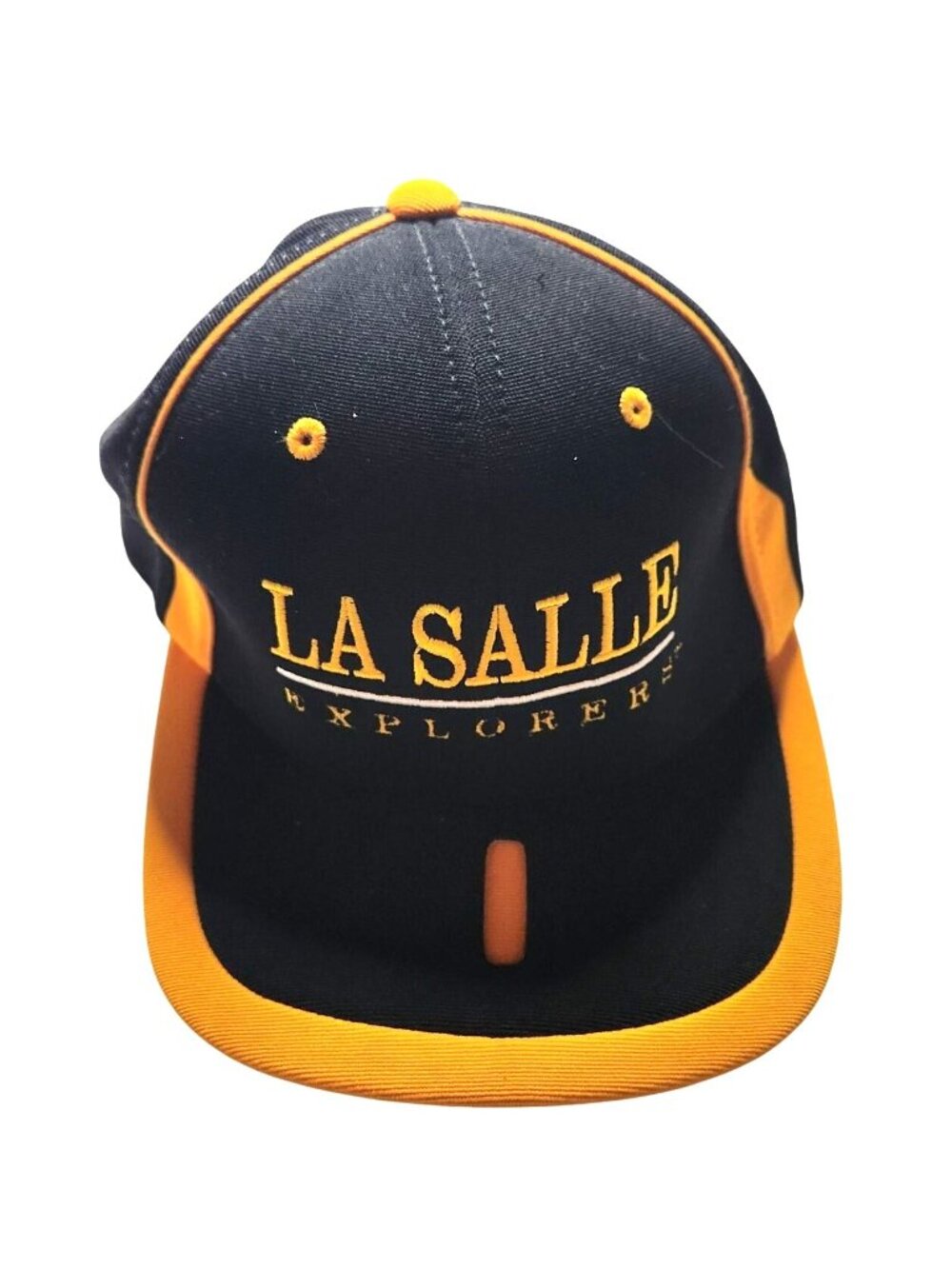 La Salle Explorers Hat cap Pacific Headwear Performance Cap L-XL yellow black